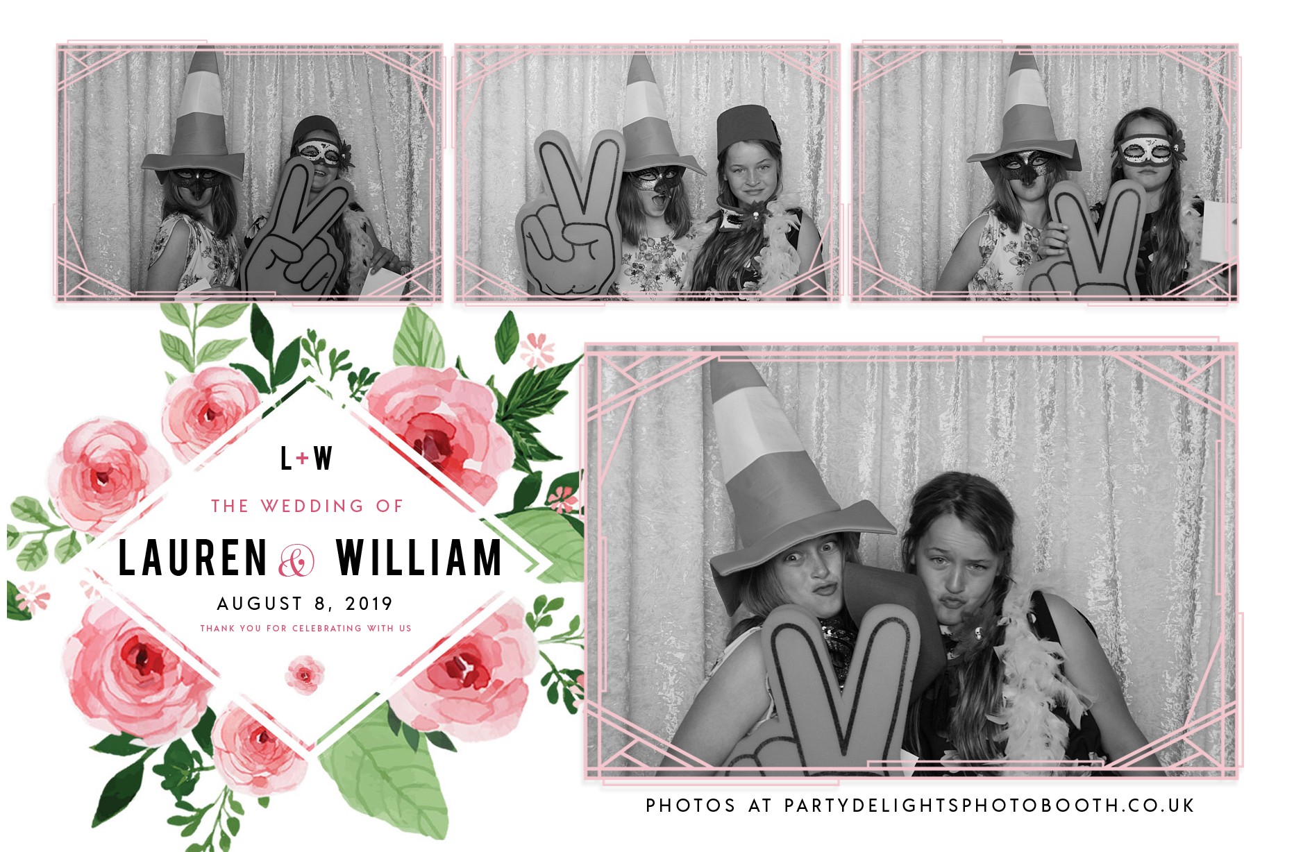 Lauren and Will’s Wedding - Prints | View more photos from the event at gallery.partydelightsphotobooth.co.uk/u/PartyDelightsPhotoBooth/Lauren-and-Will’s-Wedding-Prints